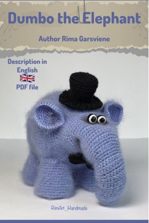 Drambliukas Dumbo. Nėrimo aprašymas PDF_Eng