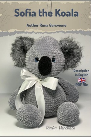 Koala Sofija. Nėrimo aprašymas PDF_Eng