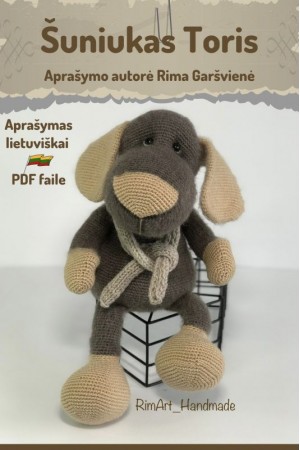 Šuniukas Toris. Nėrimo aprašymas PDF_LT
