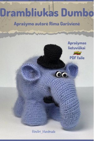 Drambliukas Dumbo. Nėrimo aprašymas PDF_LT