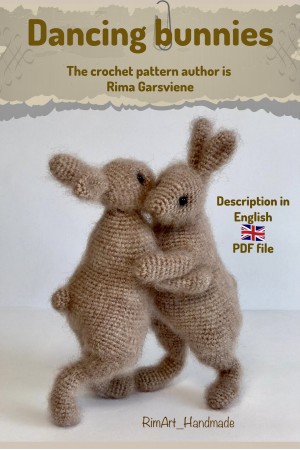 Šokantys zuikiai. Nėrimo aprašymas PDF_Eng