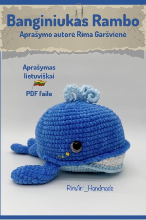 Banginiukas Rambo. Nėrimo aprašymas PDF_LT