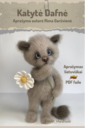 Katytė Dafnė. Nėrimo aprašymas PDF_LT