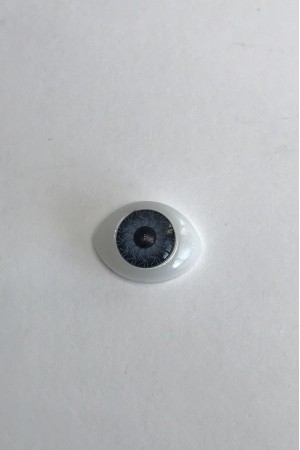 Lėlės akys žydros, ovalios 13 x 5 mm, 2 vnt.