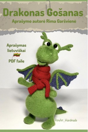 Drakonas Gošanas. Nėrimo aprašymas PDF_LT